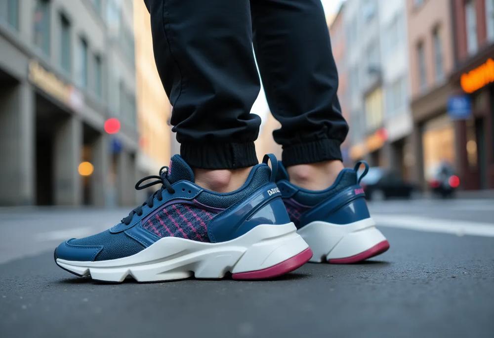 Futuristic sneakers