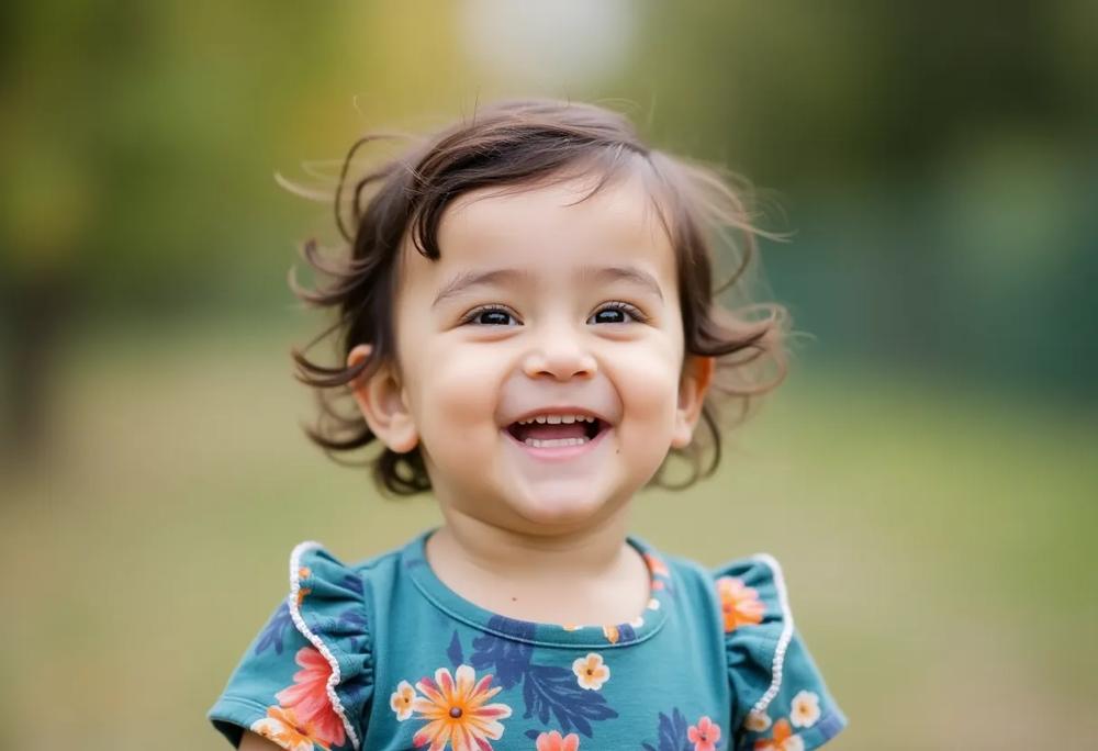 happy toddler